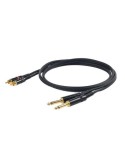 CHLP310LU3 INS.CABLE.2X6.3.MM+2XRCA.M.BK.MT