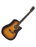 SA105CE DREADNOUGHT CUTAWAY SUNBURST 0930307032