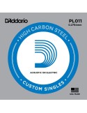 PL011 SINGLE PLAIN STEEL STRING