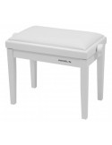 PB90SBWWH PANCA.REG.PIANO.  Bianco lucido – Similpelle bianco