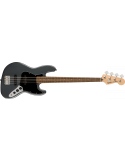 Affinity Series™ Jazz Bass®, Laurel Fingerboard, Black Pickguard, Charcoal Frost Metallic 0378601569