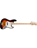 Affinity Series™ Jazz Bass®, Maple Fingerboard, White Pickguard, 3-Color Sunburst 0378602500