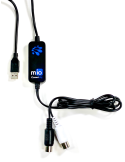 MIO
1 x 1 MIDI to USB cable interface 1,5 m, for Mac, PC. iOS