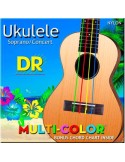 UMCSC Ukelele Multicolor Nylon Soprano/Concert. 24-30-36-26.