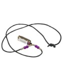 MINI HARP NECKLACE PURPLE