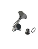 GOTOH GB707CK Set Meccaniche per Basso Elettrico, L2 R2,Nero Cromato N652N