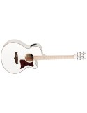 TW4EBLW - CHITARRA ACUSTICA ELETTRIFICATA - WHITSUNDAY WHITE GLOSS