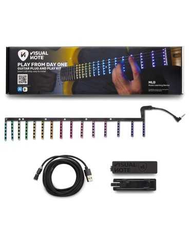 VISUAL NOTE KIT G versione compatibile con chitarre elettriche a scala ridotta (630mm), normalmente in stile Gibson.