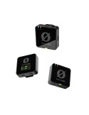 WIRELESS PRO sistema completo compatto con due moduli trasmettitori borsa di ricarica e 2 lavalier