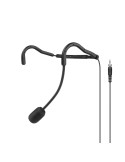 HT747 Black Microfono Headset Supercardioide idelae per aerobica , sports and gym applications