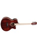 TW4EBLB - CHITARRA ACUSTICA ELETTRIFICATA - BAROSSA RED GLOSS