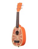 KA-NV-ORNG - UKULELE SOPRANO ORANGE - C/BORSA