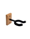 GSW001 SUPPORTO A MURO CON BASE IN LEGNO COME REGGI CHITARRA