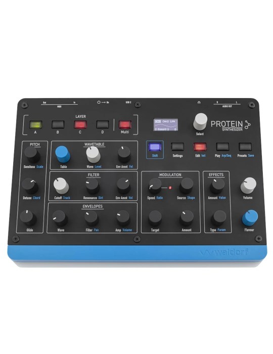 PROTEIN Sintetizzatore Wavetable