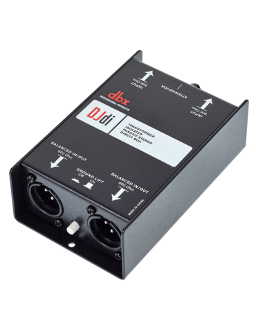 DJDI DIRECT BOX PASSIVO A 2 CANALI