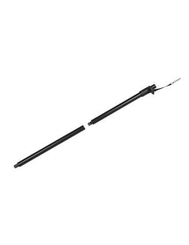 DS35D - Palo telescopico D35 H930/1330mm filetto M20 Smontabile in due parti